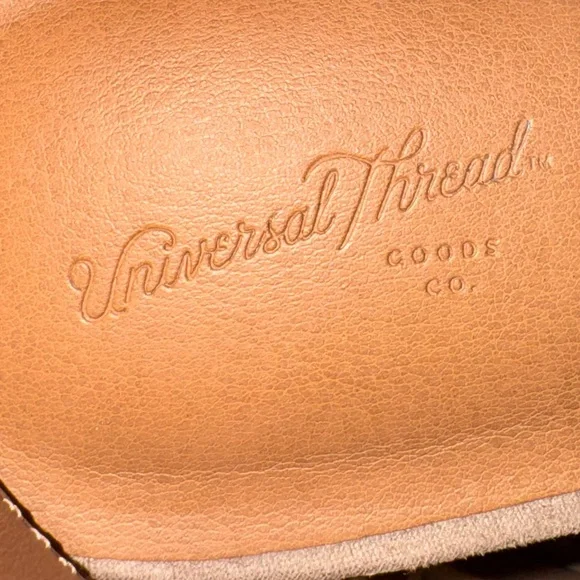 Universal Thread Tan Espadrille Wedges - Picture 2 of 7